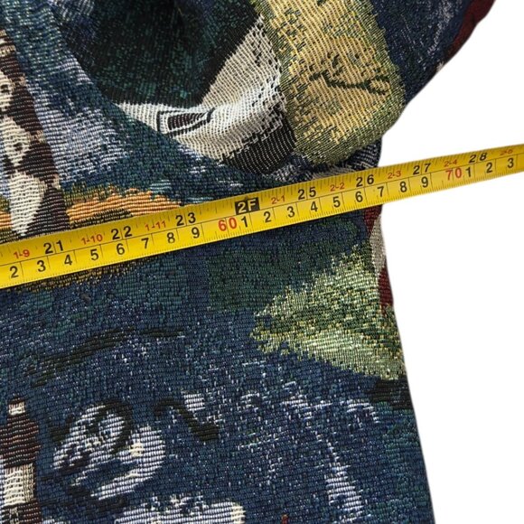 Vintage Blair Womens Woven Tapestry Lighthouse Print Button-Up Jacket Size XL - Picture 5 of 9